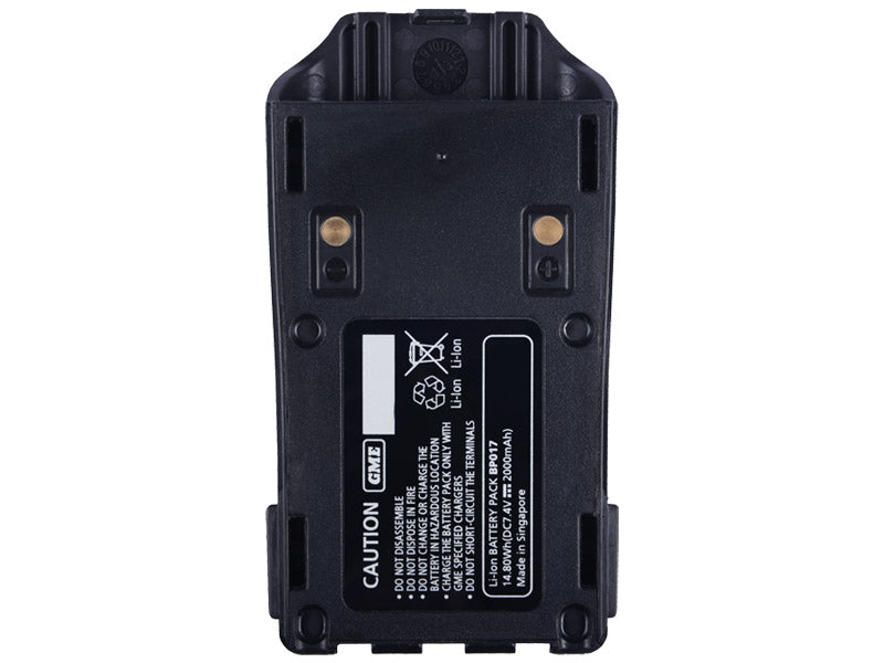 GME BP017 TX6500 Replacement Battery Pack - Contact us for Pricing and Availability